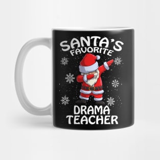 Santas Favorite Drama Teacher Christmas Mug